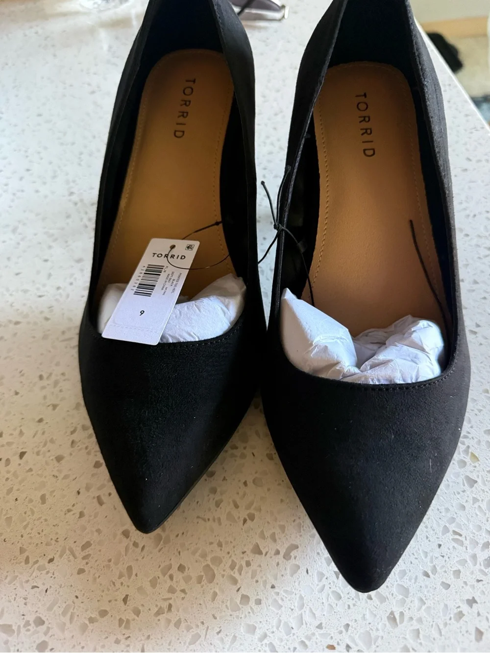 Torrid Black Pointed-Toe Suede Pumps - Classic Work-to-Evening Heel